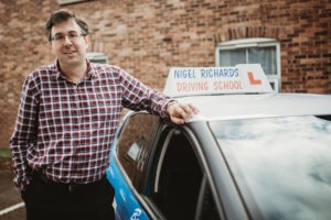 Driving Lessons Wrexham with Ben Taylor who is the longest serving driving instructor in Wrexham with Nigel Richards Driving School