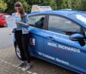 A review for Nigel Richards Driving School on Driving Lessons in Wrexham taken by Alexanria Jones.